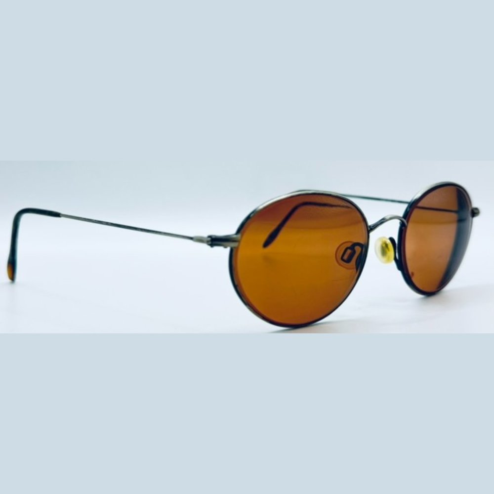 Vintage Sakura 105 Gray Oval Sunglasses Frames Only